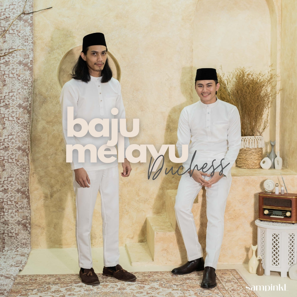 Baju Melayu Off-White Nikah
