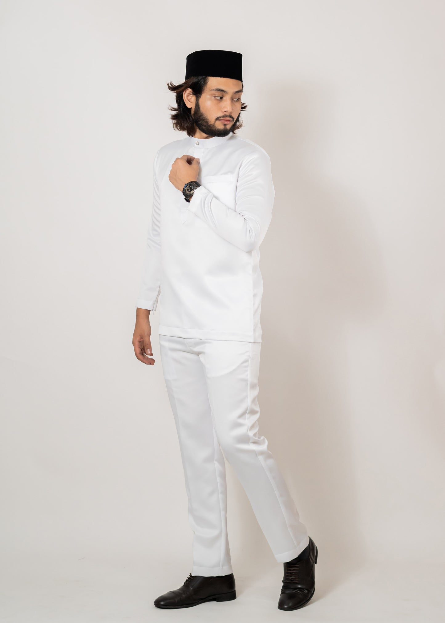 Baju Melayu Off-White Nikah