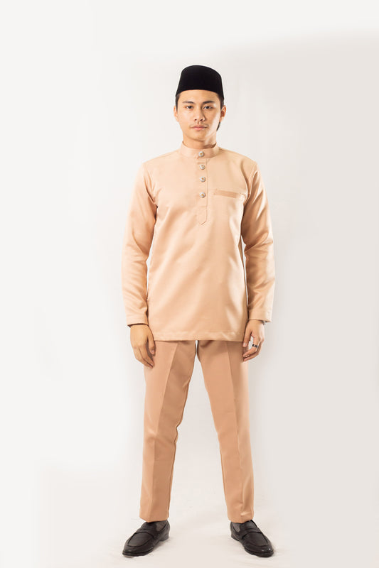 Baju Melayu Champagne Clearance Sale