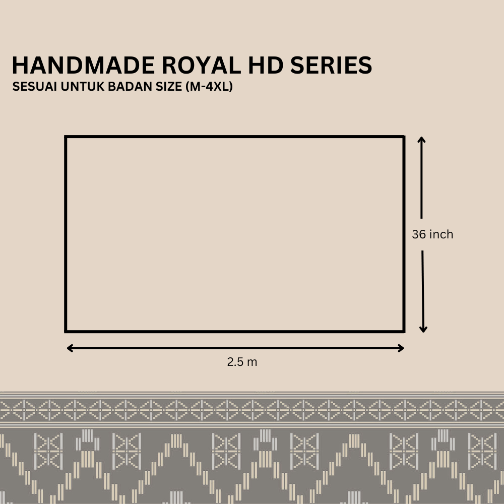 STR434 Handmade Royal Tuah