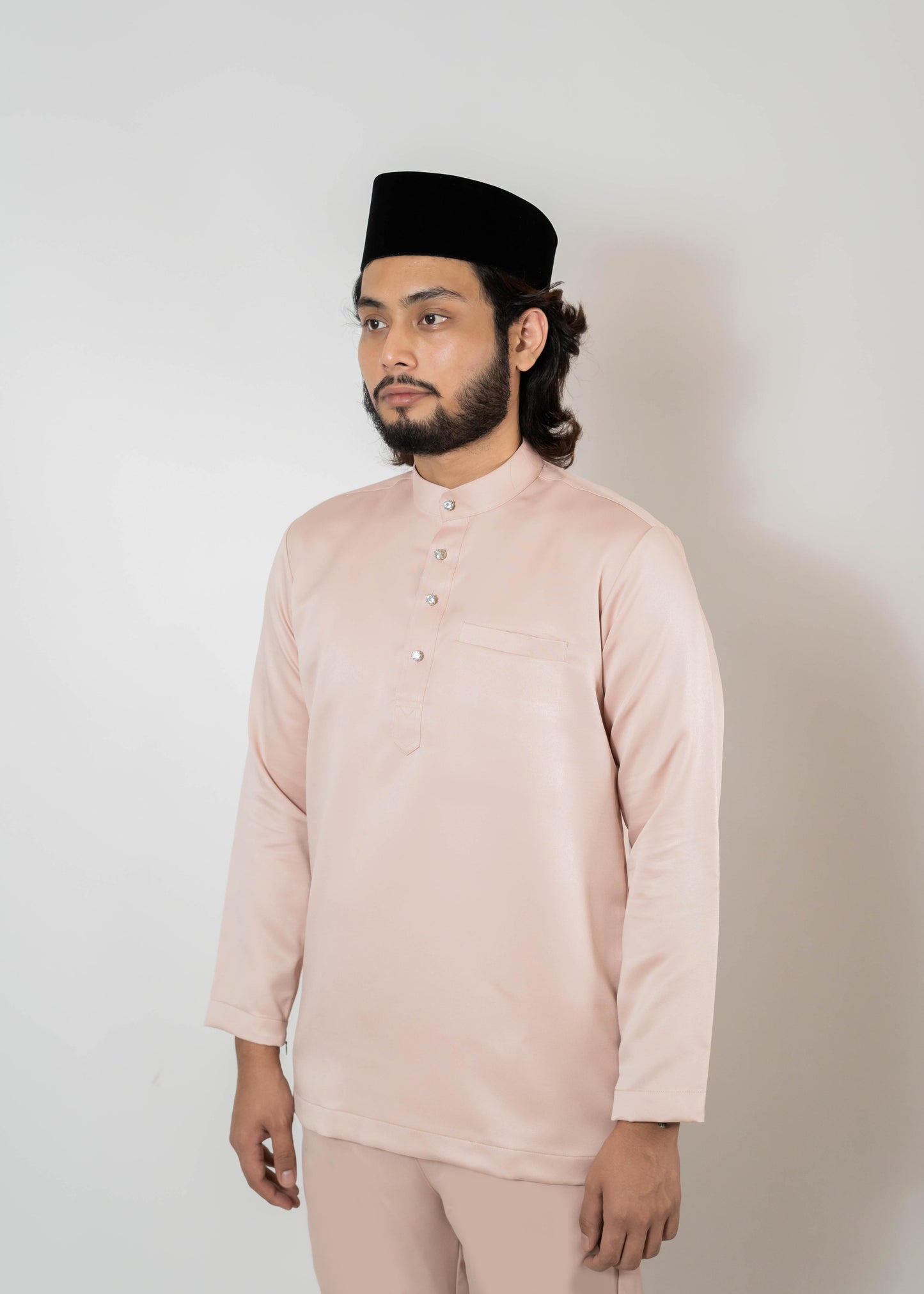 Baju Melayu Duchess Nude Clearance Sale