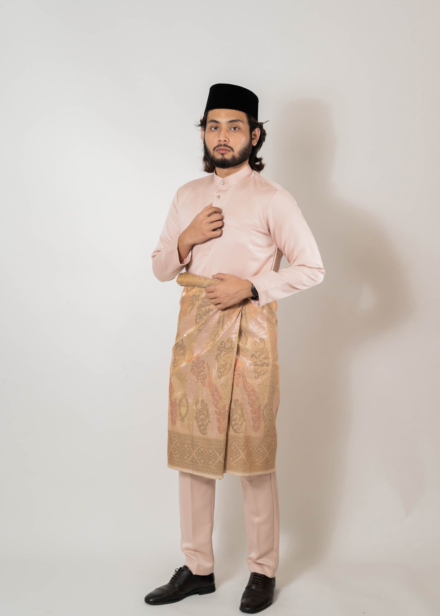 Baju Melayu Duchess Nude Clearance Sale