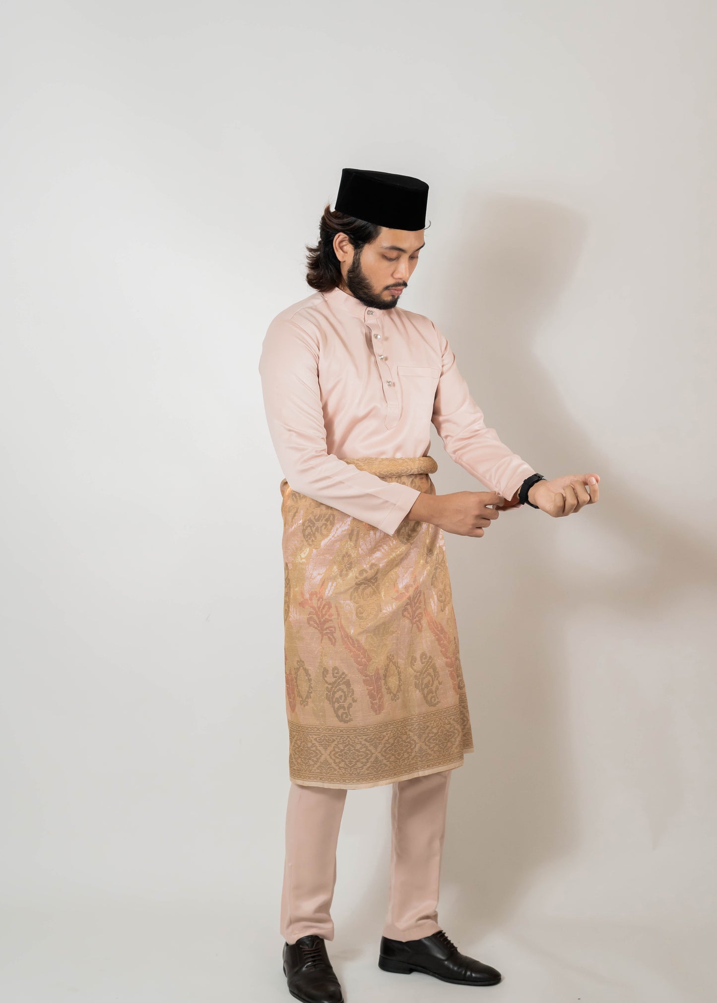 Baju Melayu Duchess Nude Clearance Sale