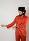 Baju Melayu Duchess Orange Brick Clearance Sale