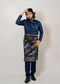 Baju Melayu Dark Blue Clearance Sale