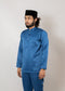 Baju Melayu Duchess Dust Blue Clearance Sale