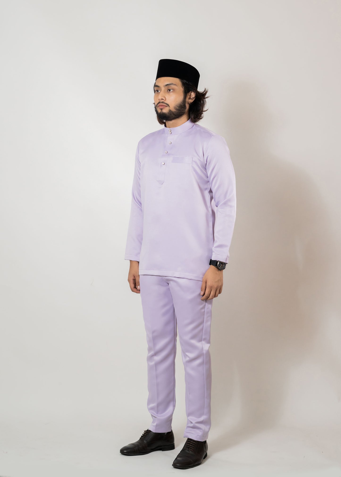 Baju Melayu Lilac Clearance Sale