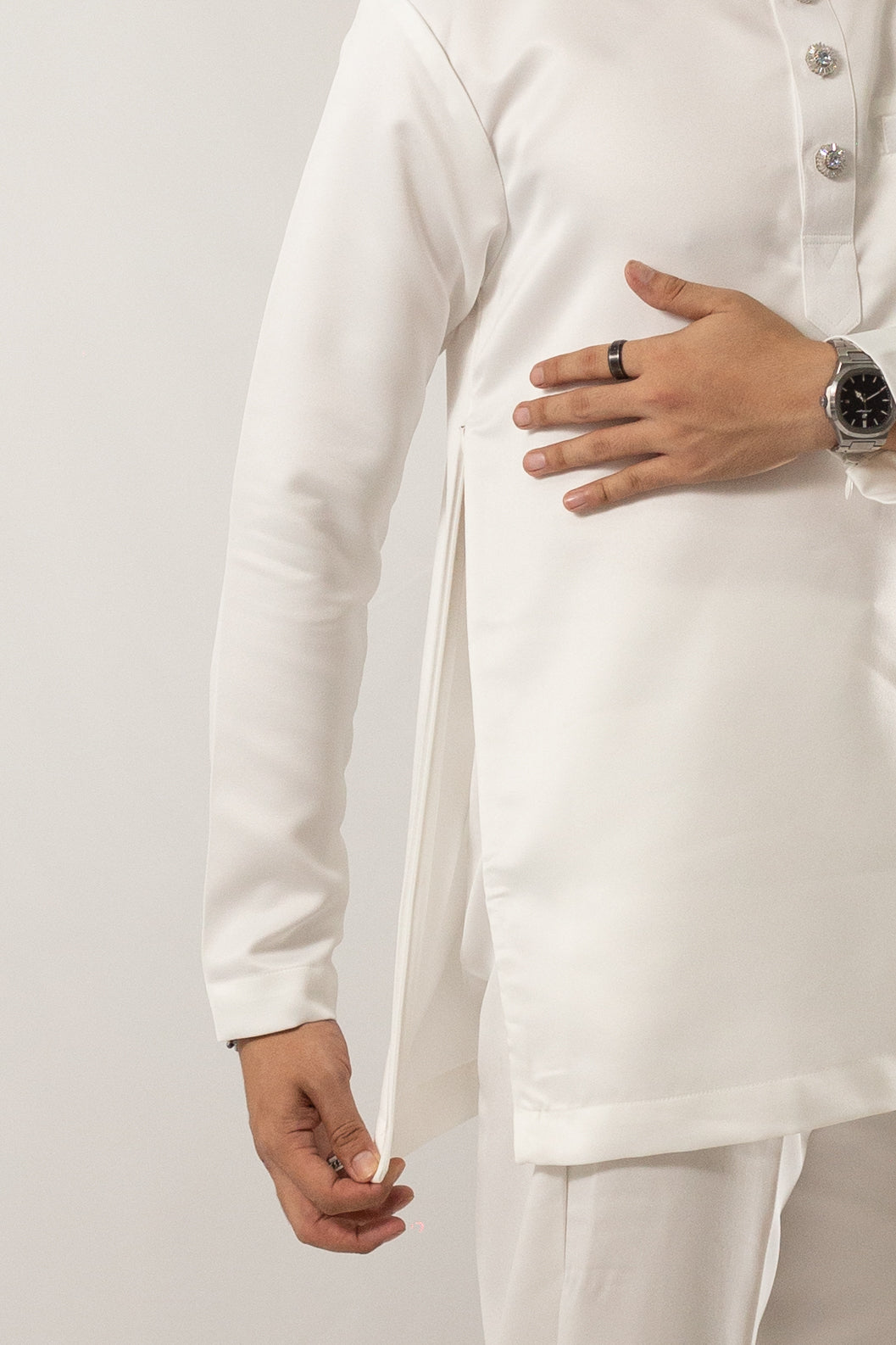 Baju Melayu Off-White
